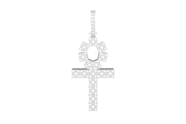 40mm (1.57 inches) Ankh Cross Style 2