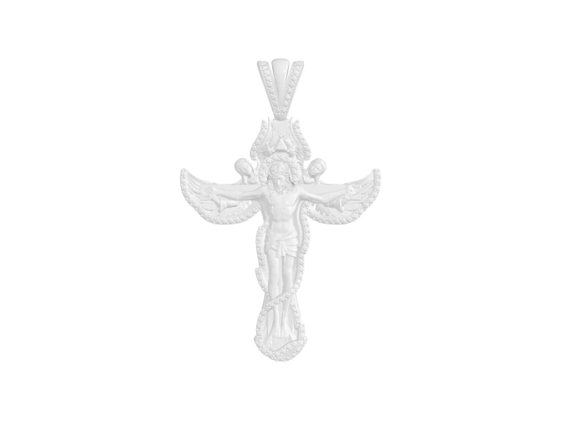 Intricate Jesus Cross Pendant