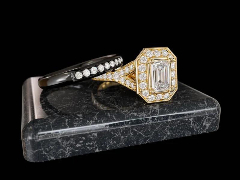 Professional Jewelry CAD Design, Technical Documentation & E-Commerce Presentation Services - Gallery Image 4