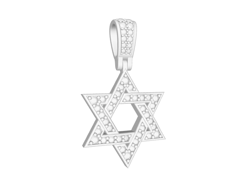 Small Star of David Pendant