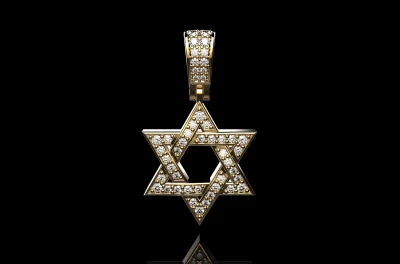 Small Star of David Pendant