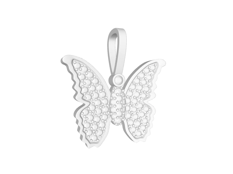 Mini Butterfly With Diamonds