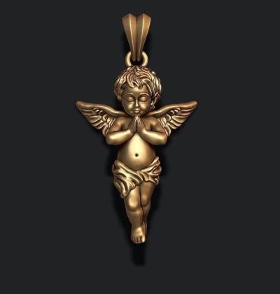 Charming Cherub Pendant