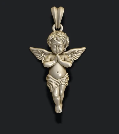 Charming Cherub Pendant