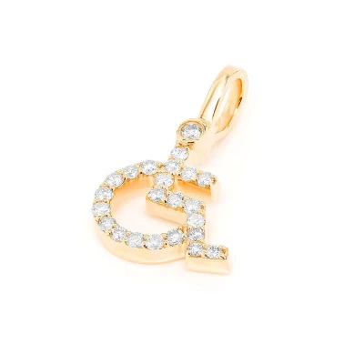 Mini Wheelchair Symbol With Diamonds