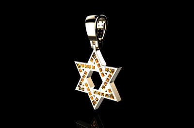 Small Star of David Pendant