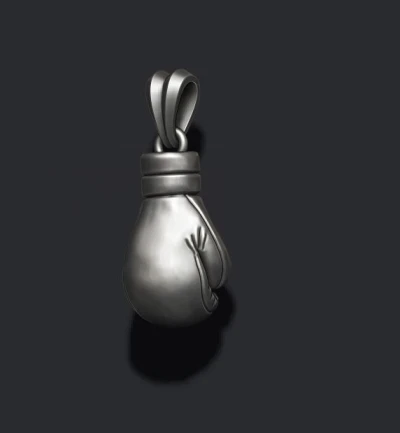 Small Single Plain Boxing Glove