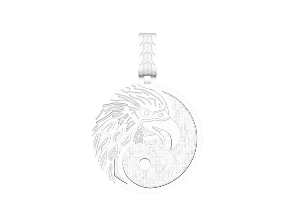 43mm (1.70 inches) Eagle Emblem Pendant