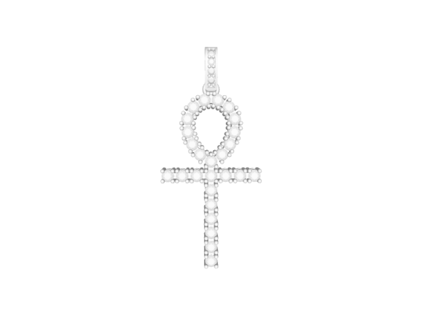 46.24mm (1.82 inches) Ankh Cross Style 10